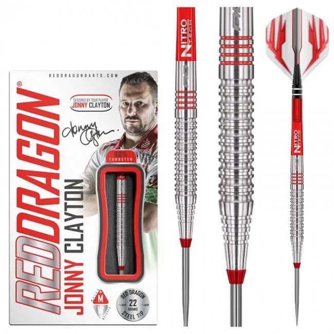 Red Dragon Jonny Clayton V2 Darts 90%