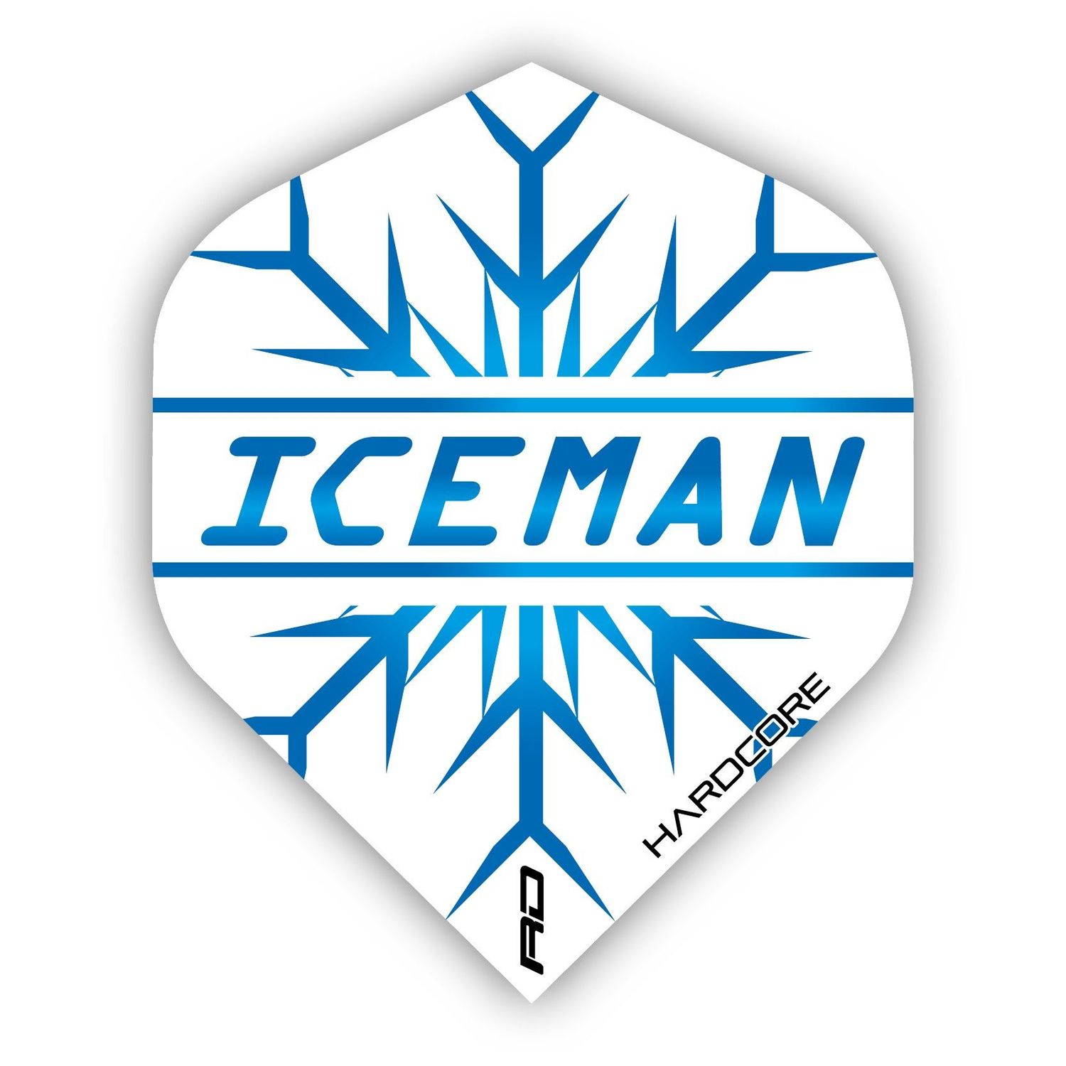 HARDCORE GERWYN PRICE - ICEMAN EXTRA THICK DART FLIGHTS