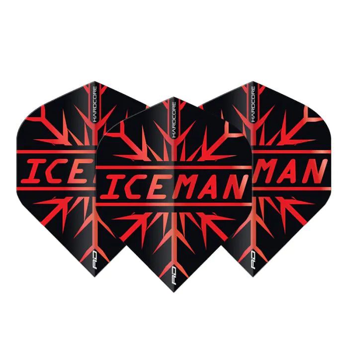 Gerwyn Price Red Hardcore Premium Standard Dart Flights