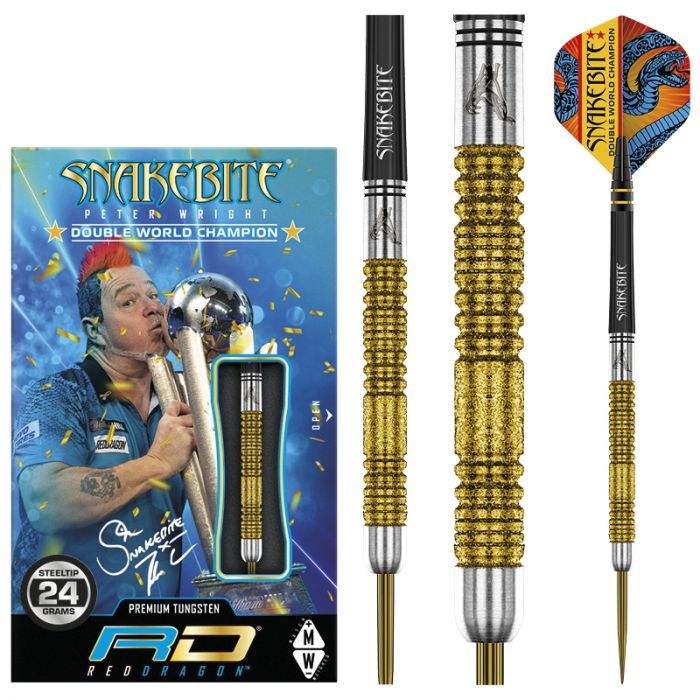 Peter Wright Snakebite Double World Champion SE Gold Plus