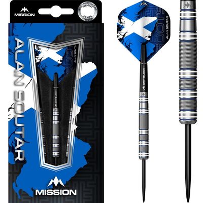 Alan Soutar Darts - Soots - Blue &amp; White