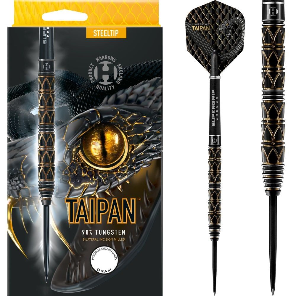 Harrows Taipan Black &amp; Gold