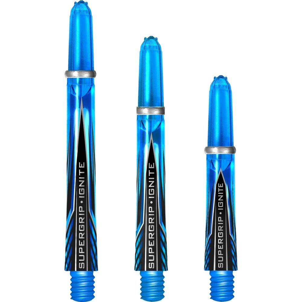 HARROWS  Supergrip Ignite Shafts - Dart Stems - Aqua
