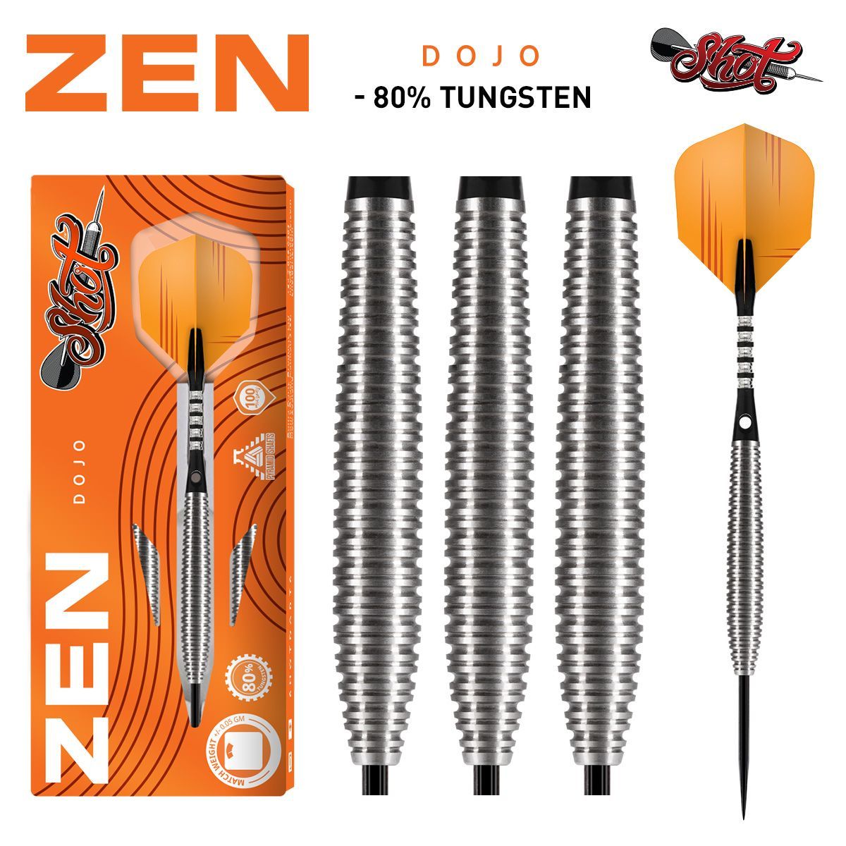 Shot Zen Dojo 80 % tungsten