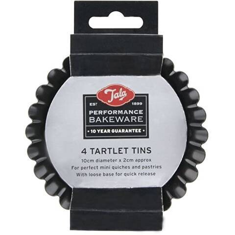 TALA SET 4 TARTELETTES PERFORMANCE Ø10X2CM