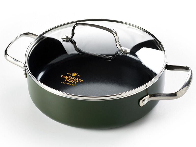 Dagelijkse Kost Keramische Sauteerpan/antikleefpan - Ø24 cm - Inductie Dagelijkse Kost Keramische Sauteerpan/antikleefpan - Ø24 cm - Inductie