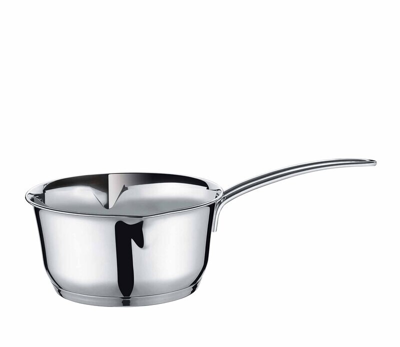 KUCHENPROFI STEELPAN MET SCHENKTUIT 14CM - 700ML