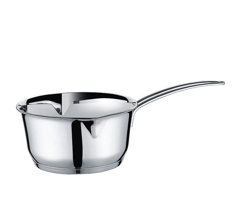 KUCHENPROFI STEELPAN MET SCHENKTUIT 16CM - 1000ML