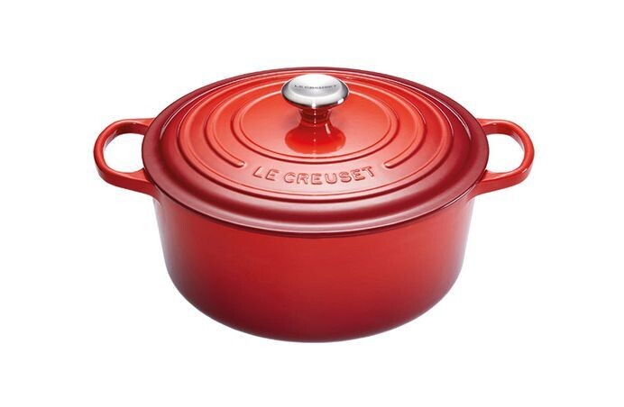 LE CREUSET BRAADPAN / STOOFPAN 24 CM ROOD LE CREUSET BRAADPAN / STOOFPAN 24 CM ROOD