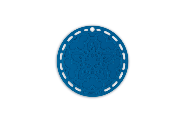 Le Creuset Pannen- of pottenonderzetter Marseille blauw Le Creuset Pannen- of pottenonderzetter Marseille blauw