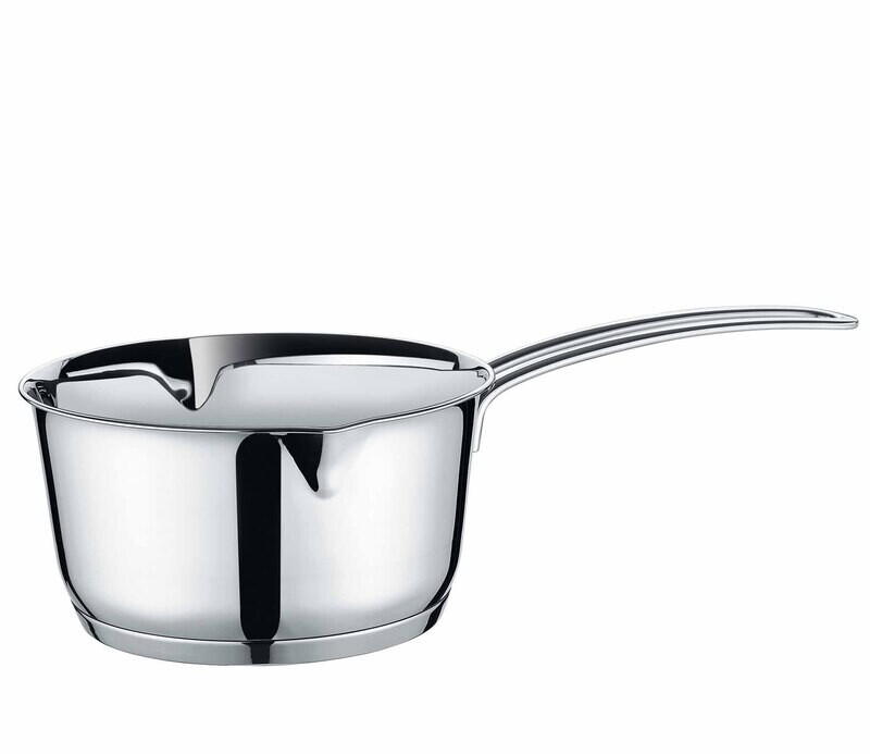 KUCHENPROFI STEELPAN MET SCHENKTUIT 18CM - 1500ML
