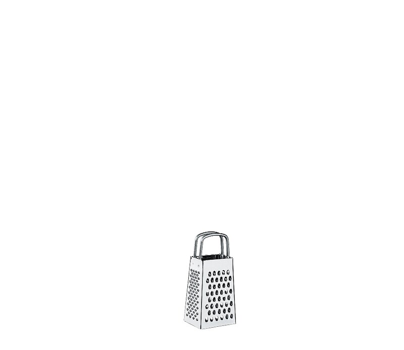 KUCHENPROFI VIERKANTIGE RASP MINI