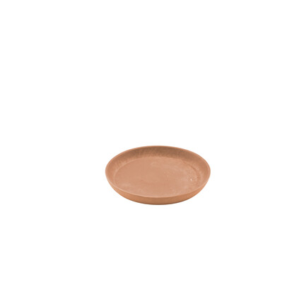 POINT VIRGULE PLANTENSCHOTEL - GERECYCLED PLASTIC, HOUT- EN STEENPOEDER TERRACOTTA Ø 17,5CM H 2,2CM POINT VIRGULE PLANTENSCHOTEL - GERECYCLED PLASTIC, HOUT- EN STEENPOEDER TERRACOTTA Ø 17,5CM H 2,2CM