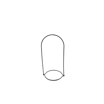 POINT VIRGULE KLEINE PLANTENHANGER UIT METAAL POINT VIRGULE KLEINE PLANTENHANGER UIT METAAL