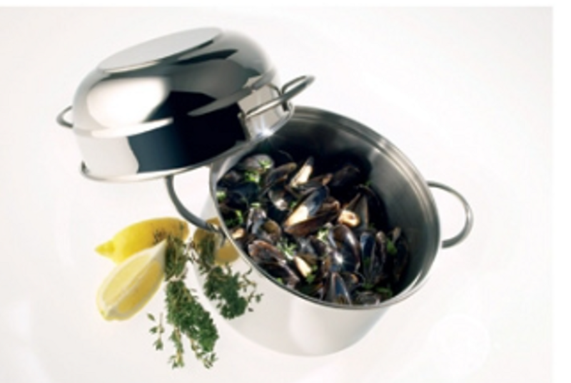 RESTO BY DEMEYERE MOSSELPOT MET HOOG DEKSEL 20CM