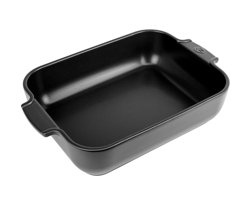 PEUGEOT APPOLIA OVENSCHOTEL RECHTHOEKIG 32CM ZWART