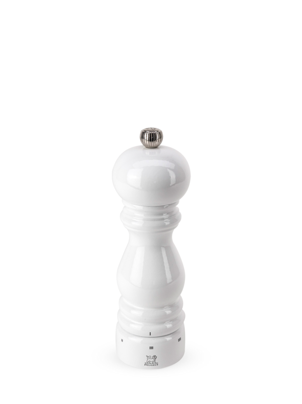 PEUGEOT PARIS 18CM MANUELE PEPERMOLEN WIT GELAKT HOUT U-SELECT
