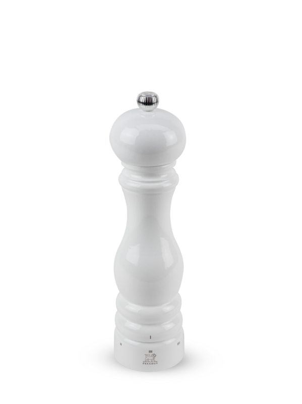 PEUGEOT PARIS 22CM MANUELE PEPERMOLEN WIT GELAKT HOUT U-SELECT