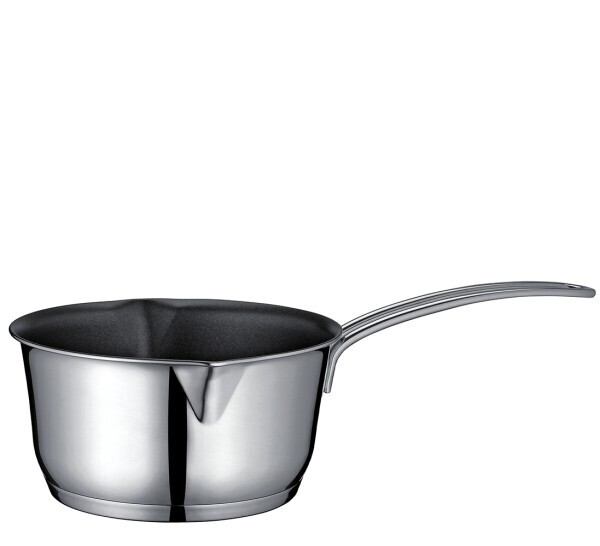 KUCHENPROFI ANTIKLEEF STEELPAN MET SCHENKTUIT 16CM - 1000ML