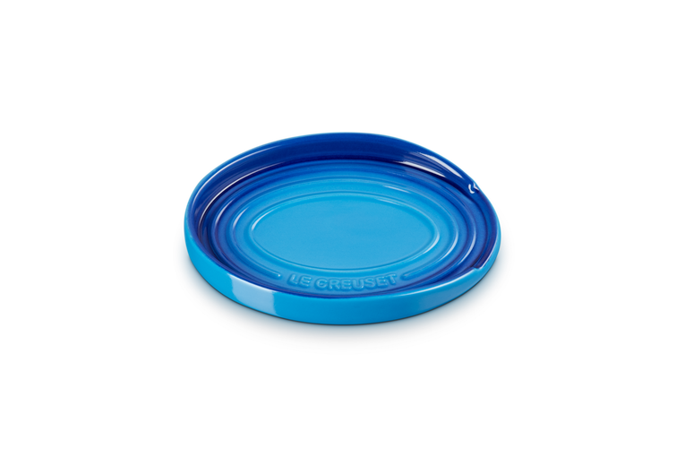 LE CREUSET LEPELHOUDER OVAAL 15CM AZURE BLAUW