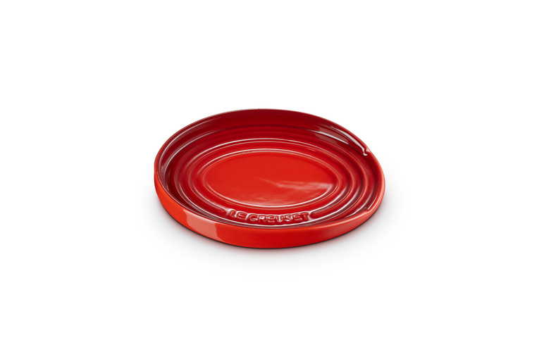 LE CREUSET LEPELHOUDER OVAAL 15CM ROOD