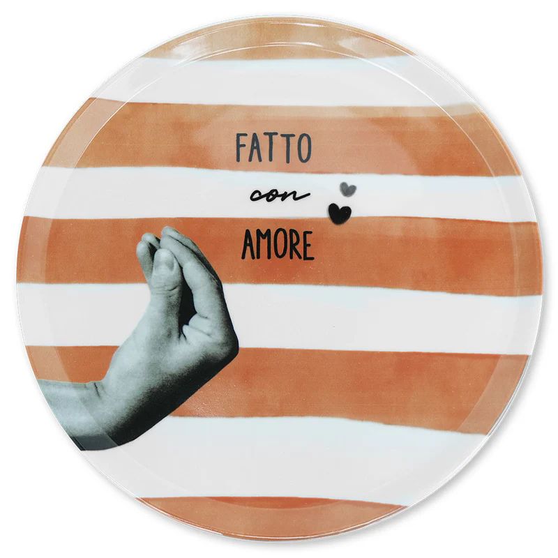Ziipa Atina pizzabord Terracotta