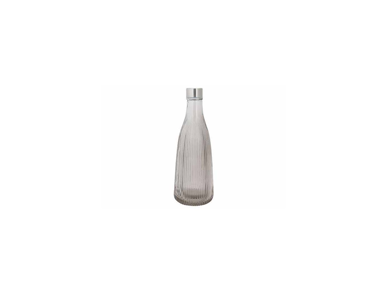 ATLA FLES 1L GRIJS D10,1XH28CM - MET DEKSEL