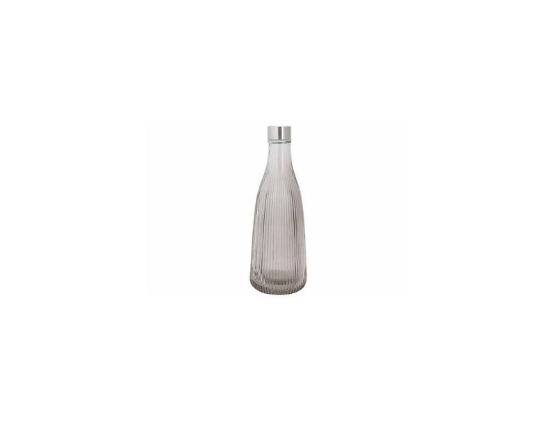 ATLA FLES 1L GRIJS D10,1XH28CM - MET DEKSEL