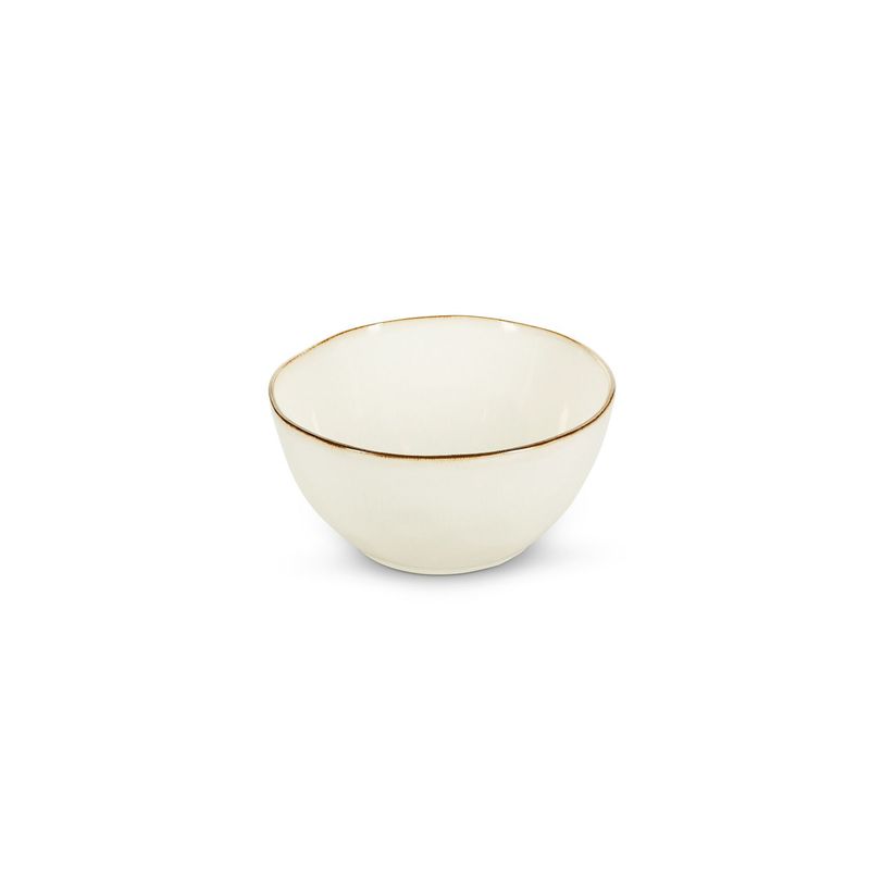 Kom 18xH9cm wit Artisan