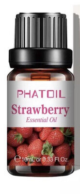 10ml Pure Strawberry Aroma Fragrance Oil