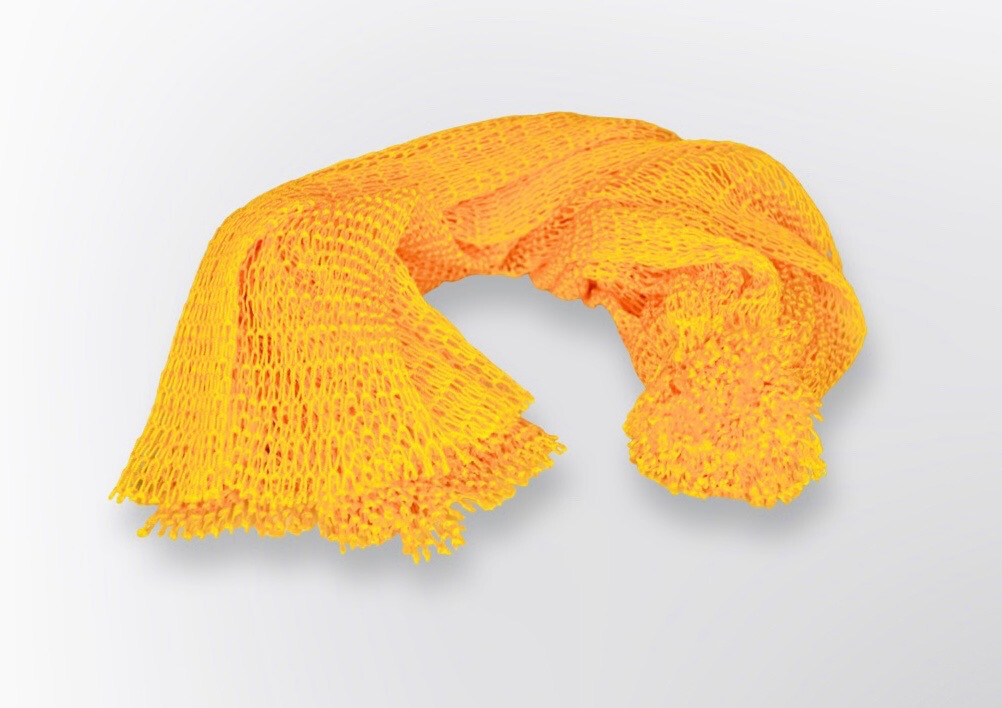 African Exfoliating Net Sponge color Yellow 2 Meters Sapo