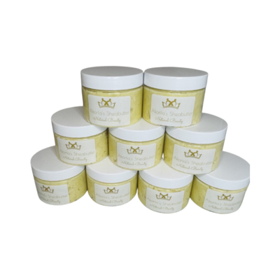 10 X Organic Golden Shea Butter/ Sheaboter Unrefined - 250 gram