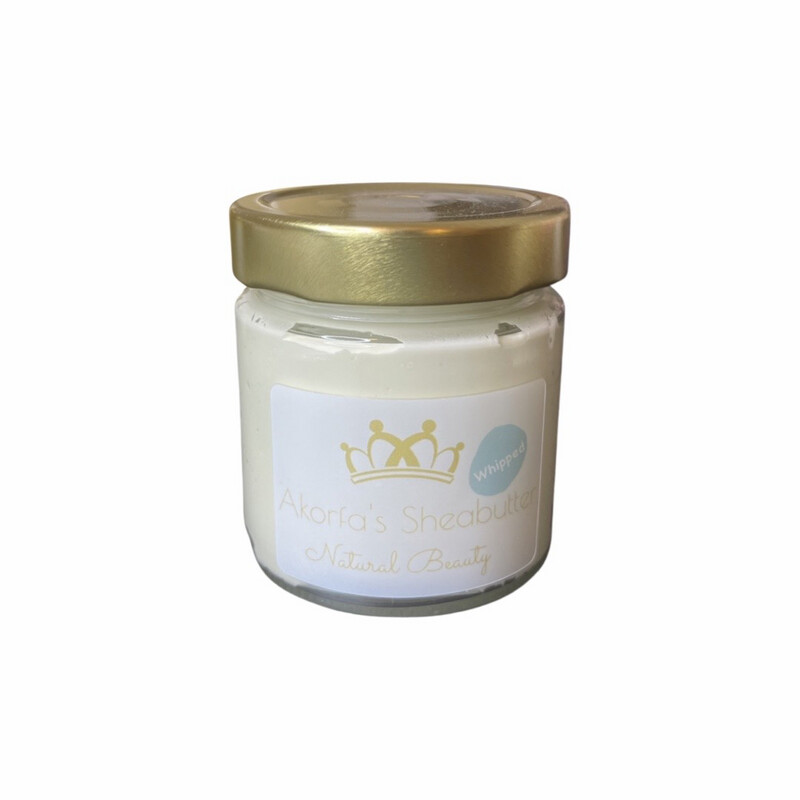 Opgeklopte ongeraffineerde Sheaboter Glazen Pot 230 ml