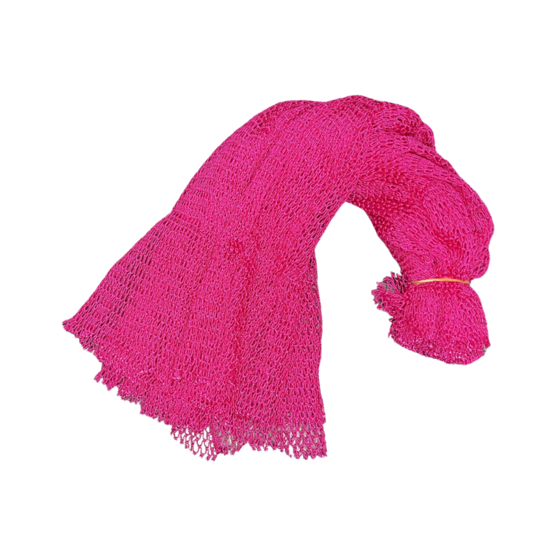 African Exfoliating Net Sponge Neon Roze 2 Meters Sapo