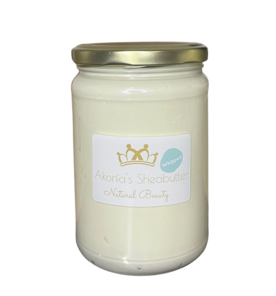 Whipped Unrefined Shea Butter 500 ml