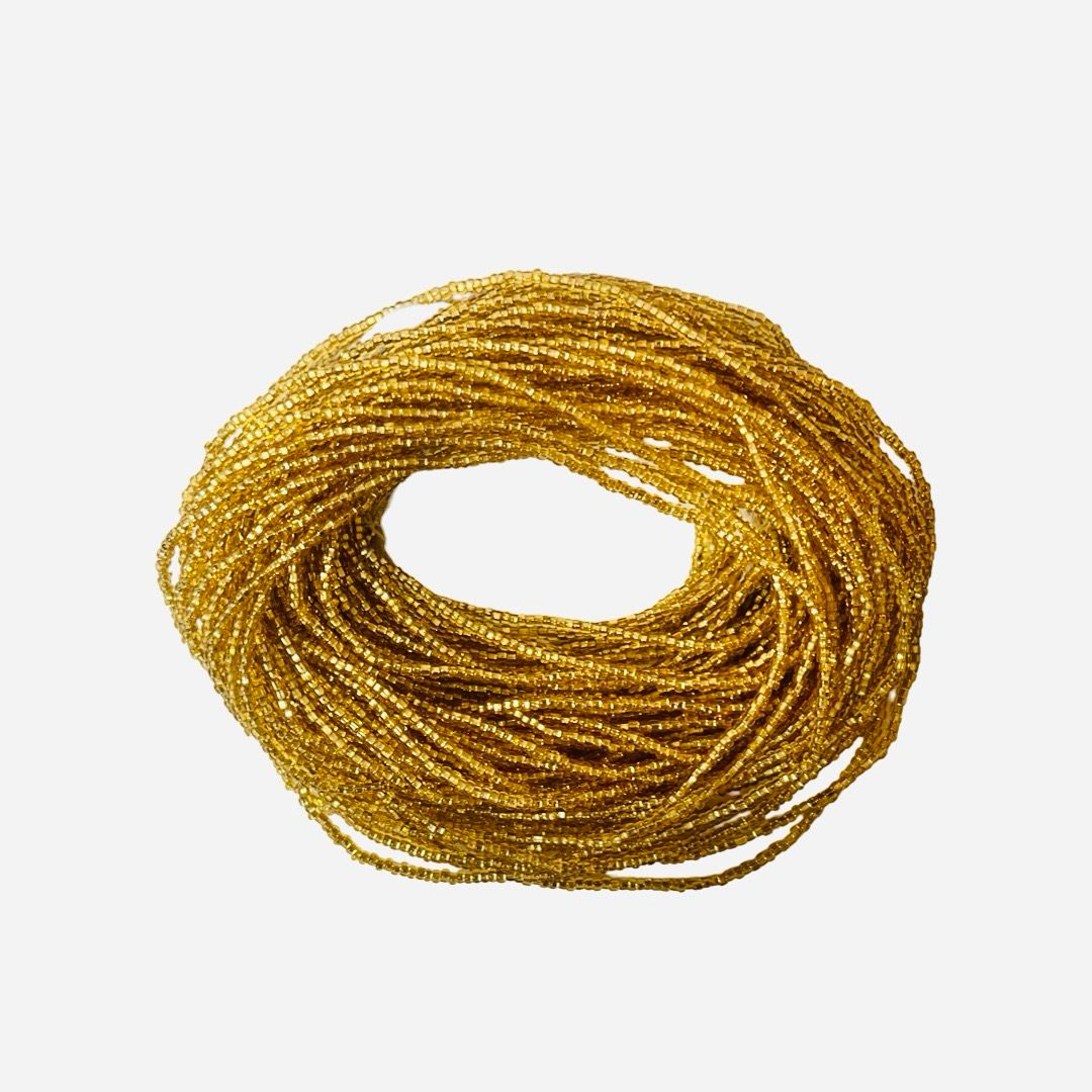 African Waist Beads Gold