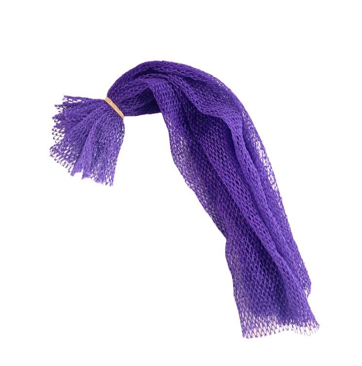 African Exfoliating Net Sponge Purple 2 Meters Sapo