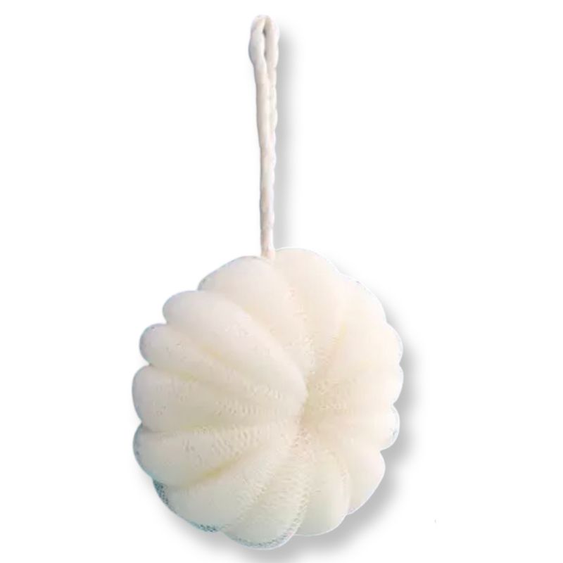 1Pcs White Brush Body Sponge