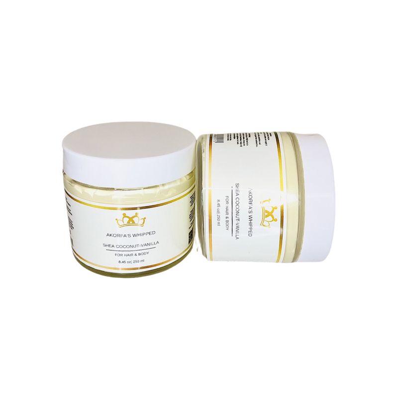 Opgeklopte ongeraffineerde Shea Butter 230 ml