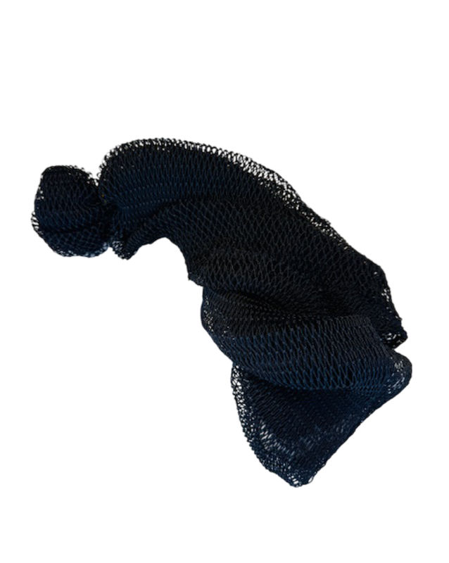 African Exfoliating Net Sponge Black