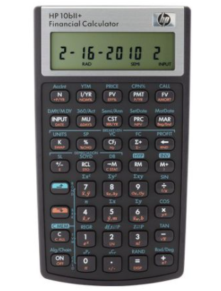 HP 10Bii+ Financial Calculator