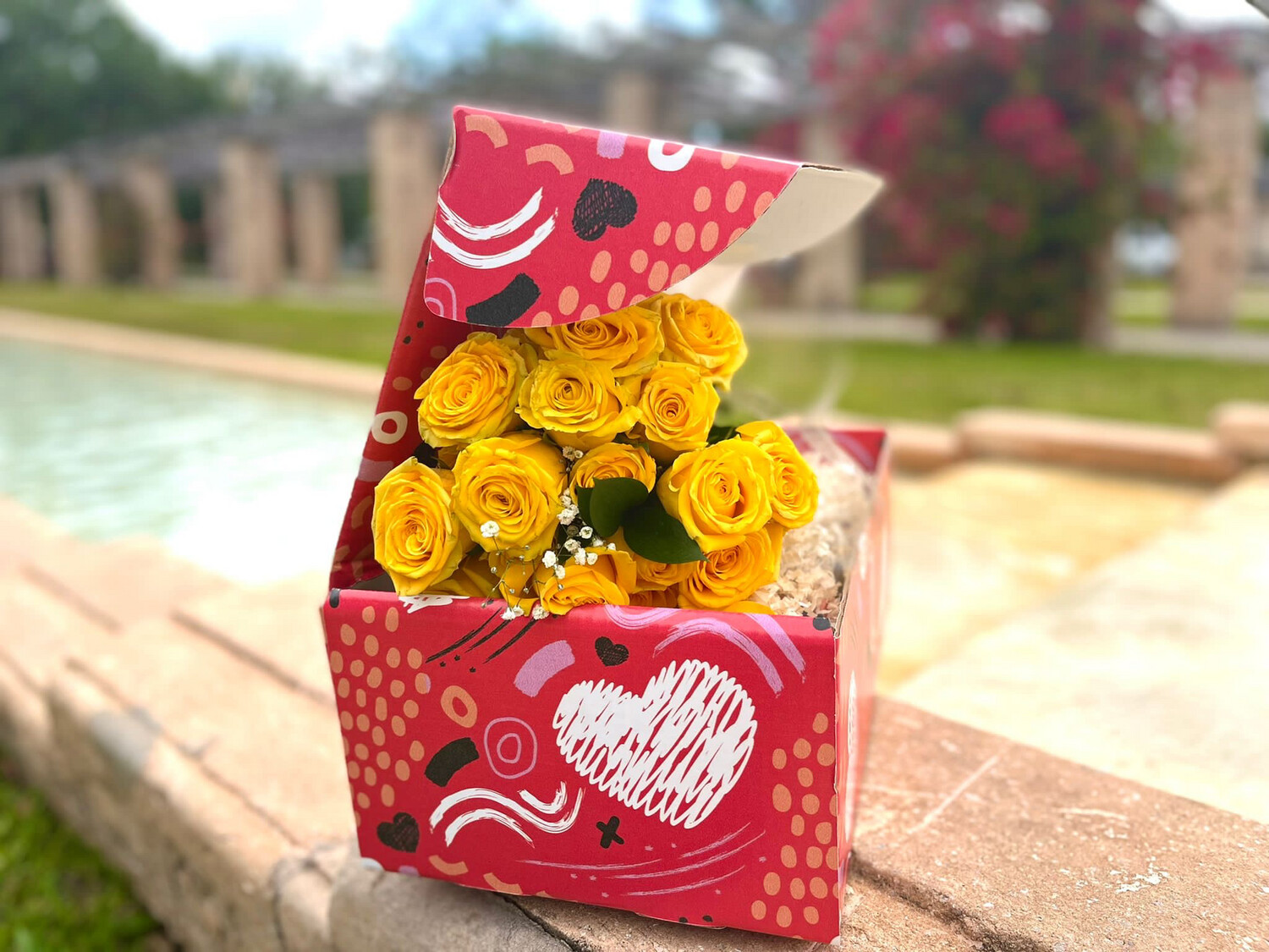 Roses In A Box - Variety Of Color Available