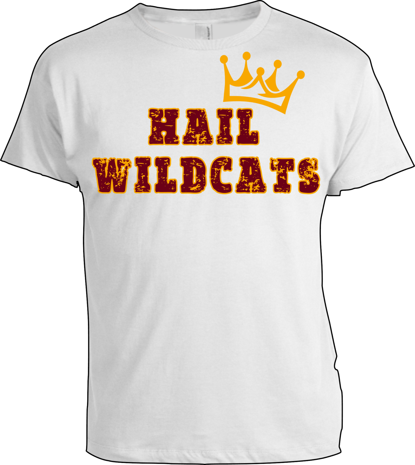 Hail Wildcats, Color: White