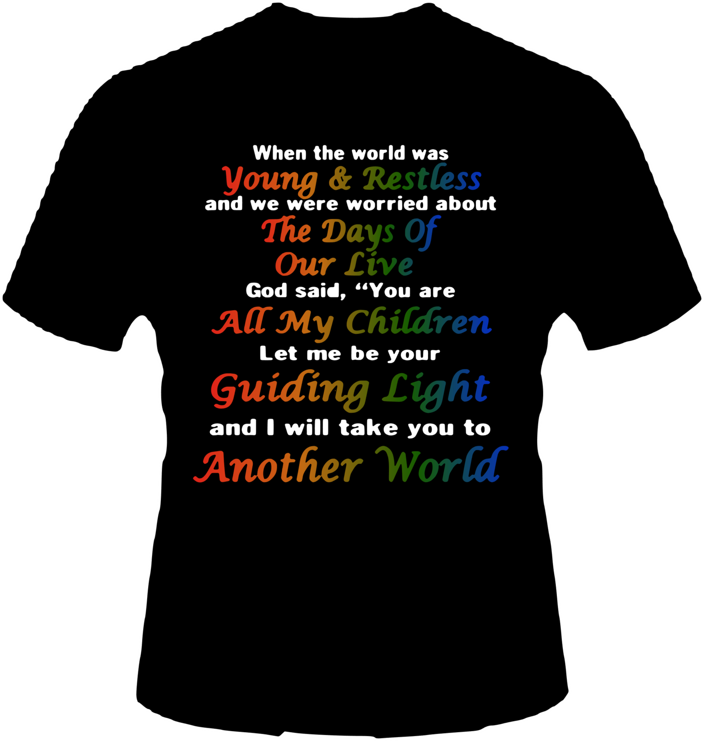 Soap Opera Christian Remix, Color: Black