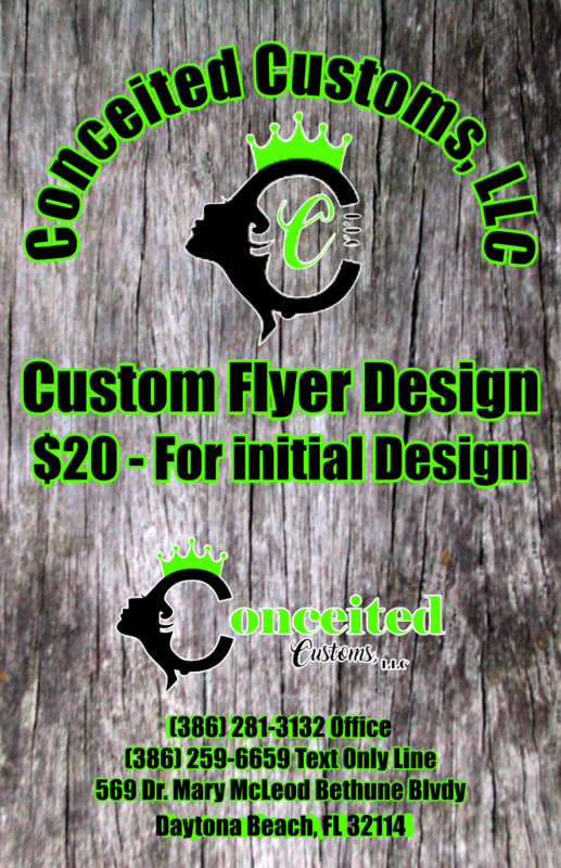 Custom Flyers - Printed