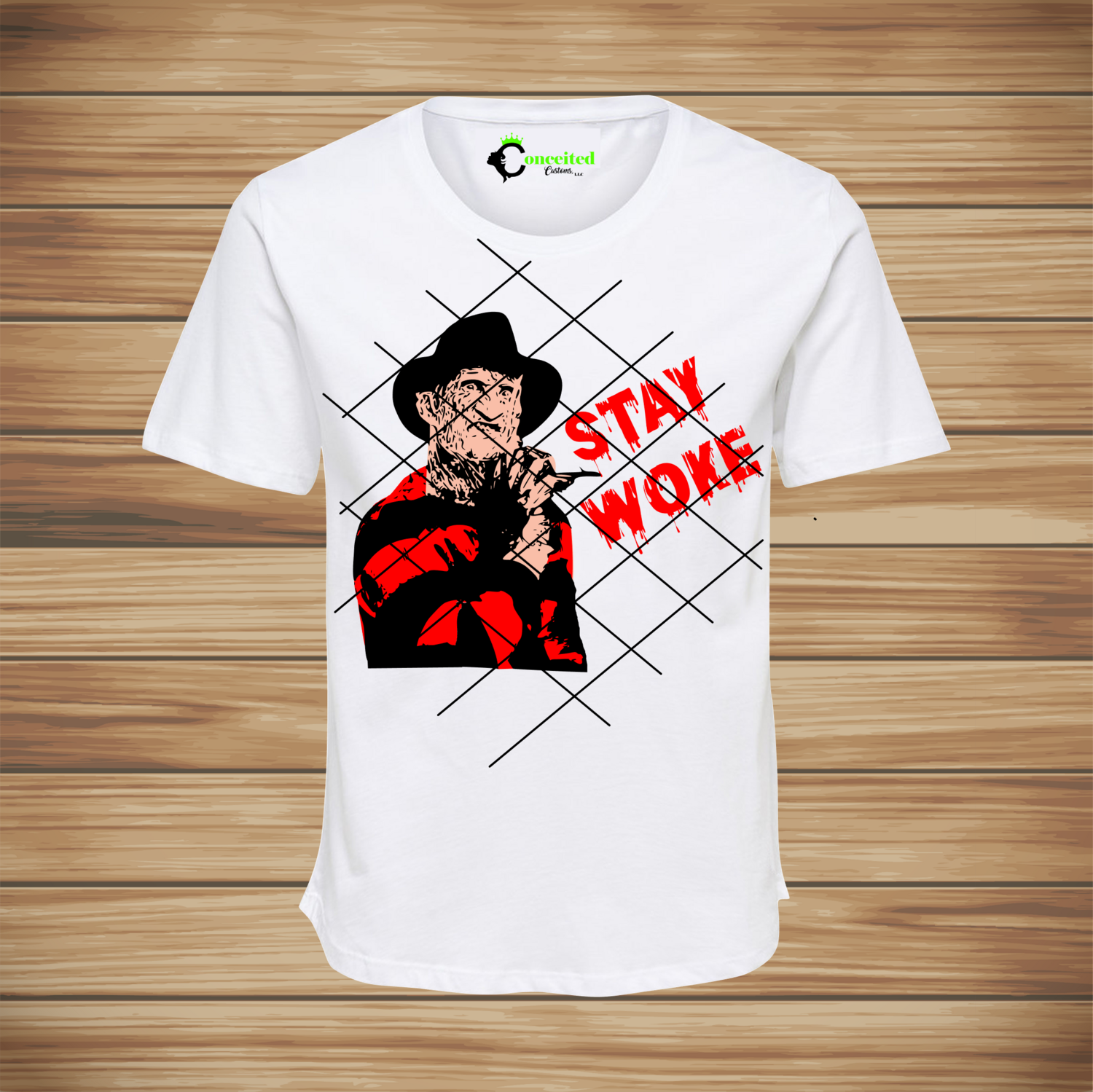 Freddy Krueger - Stay Woke T-Shirt