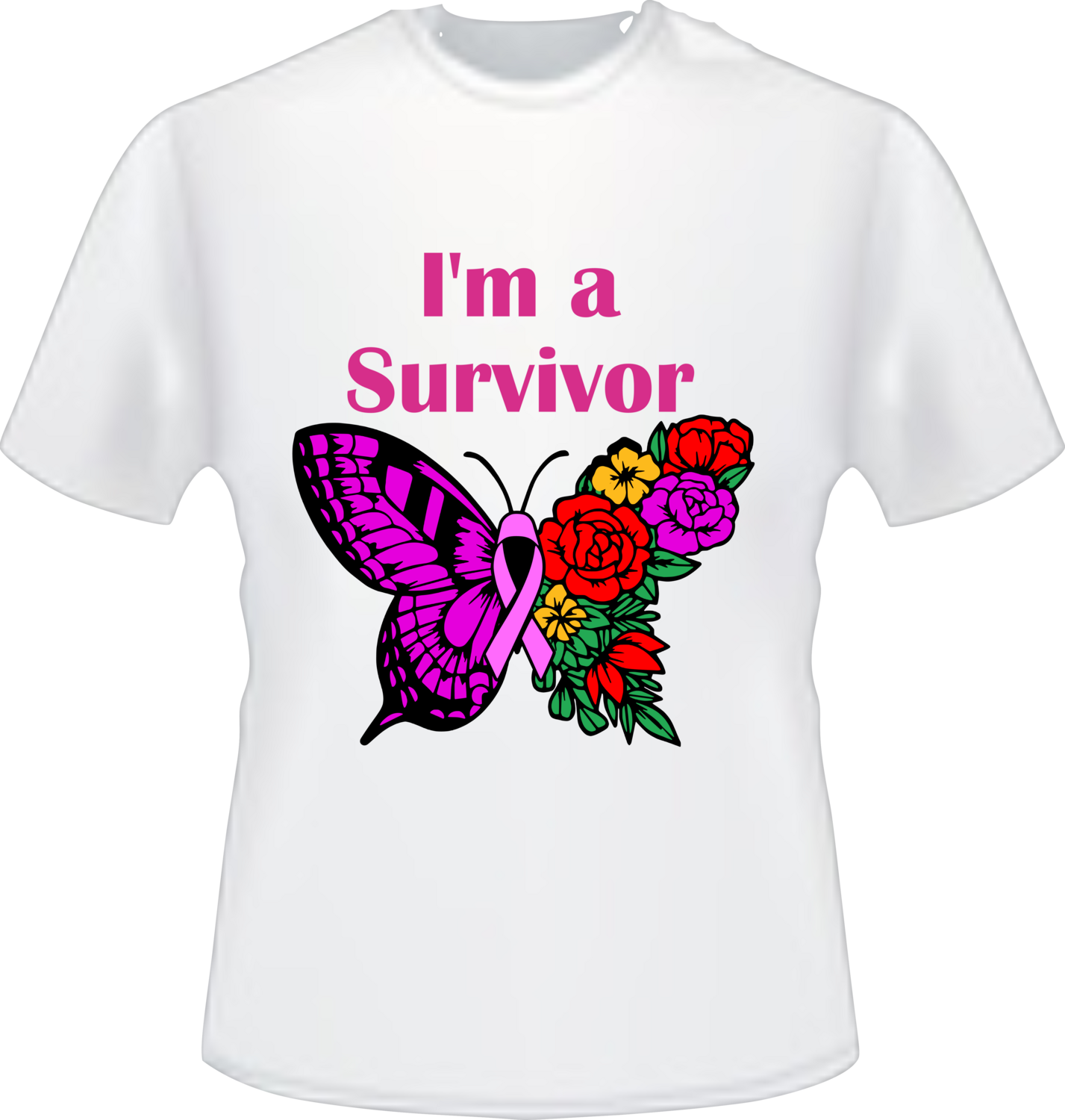 I&#39;m a survivor Butterfly
