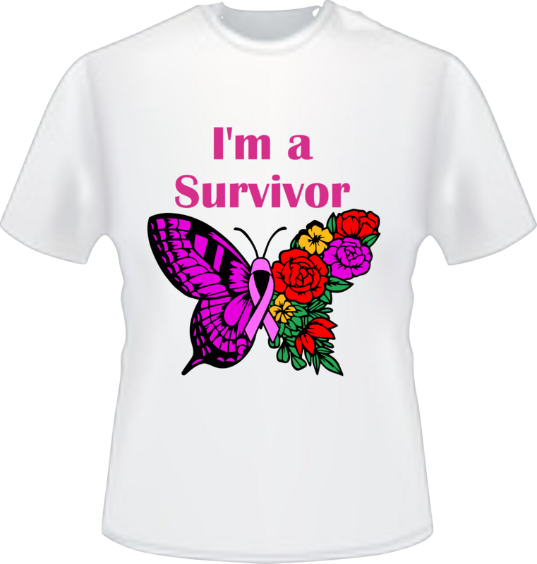 I&#39;m a survivor Butterfly