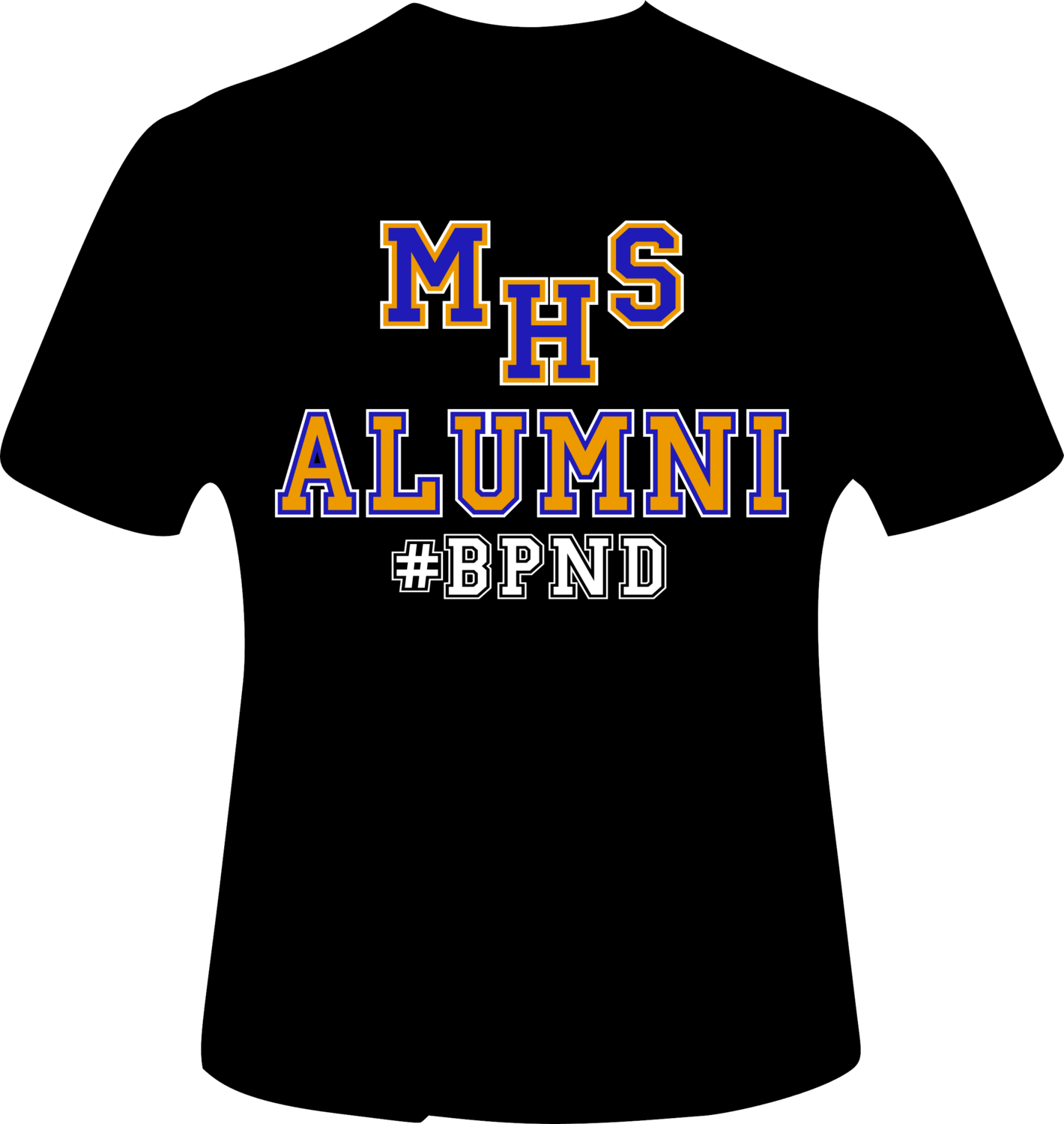 MHSl Alumni, Color: Black