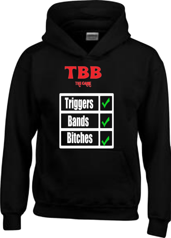 Triggers, Bands &amp; Bitches Hoodie
